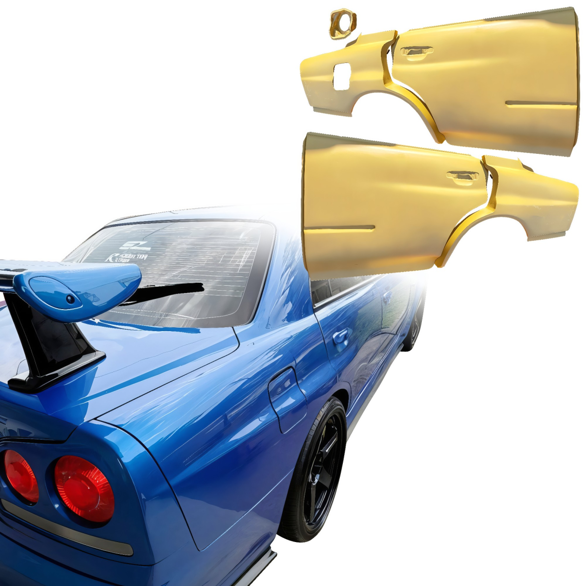 Modify your Nissan Skyline (R34) GTT 1999 with our Exterior/Fenders -