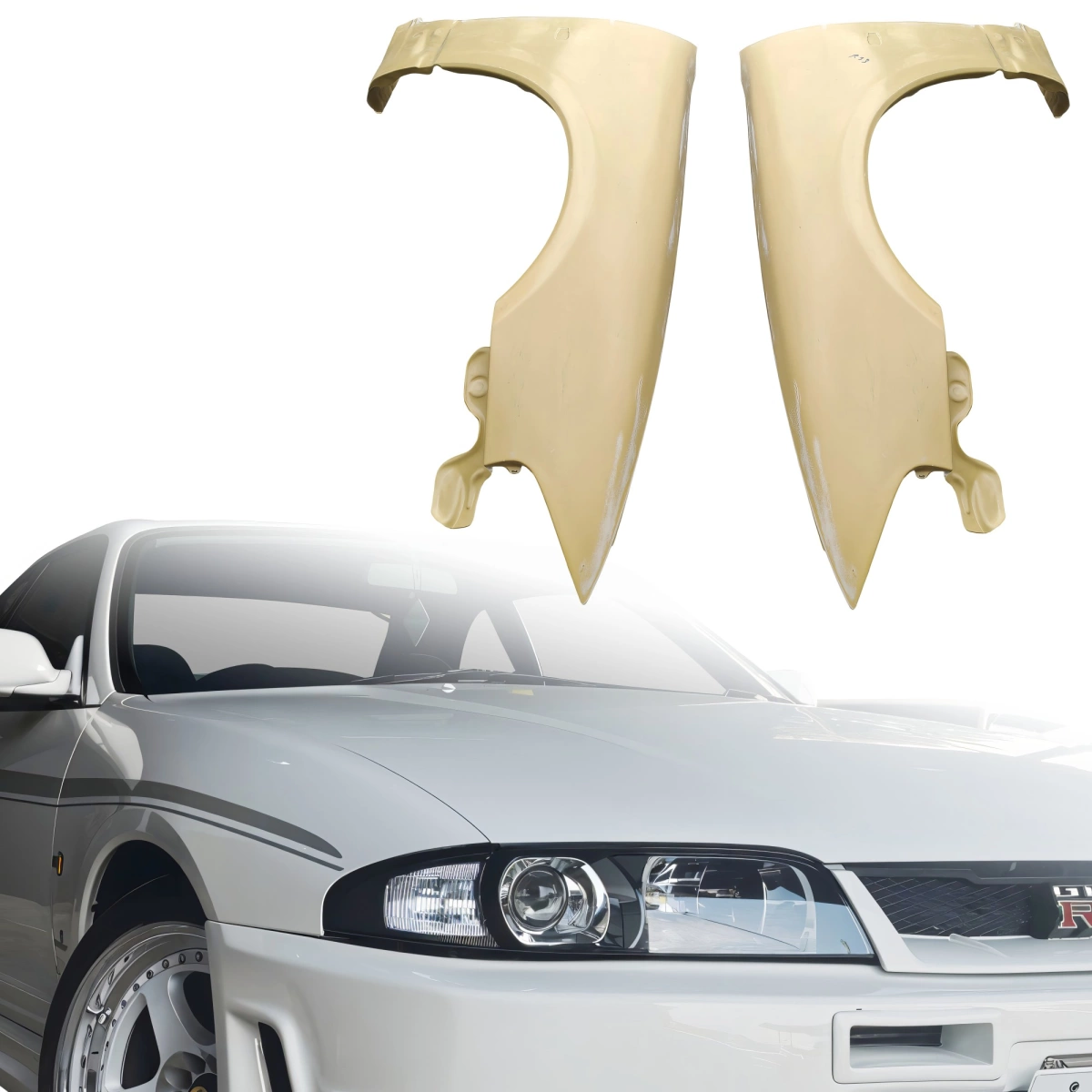Modify your Nissan Skyline (R33) GTS 1995 with our Exterior/Fenders - 1