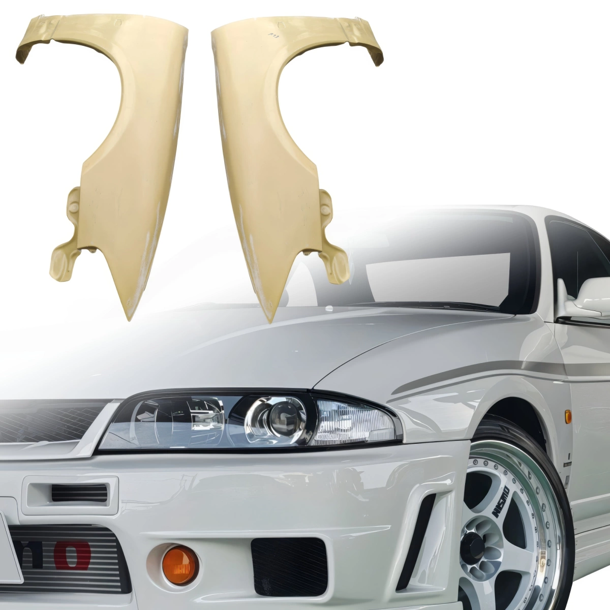 Modify your Nissan Skyline (R33) GTS 1995 with our Exterior/Fenders - 6
