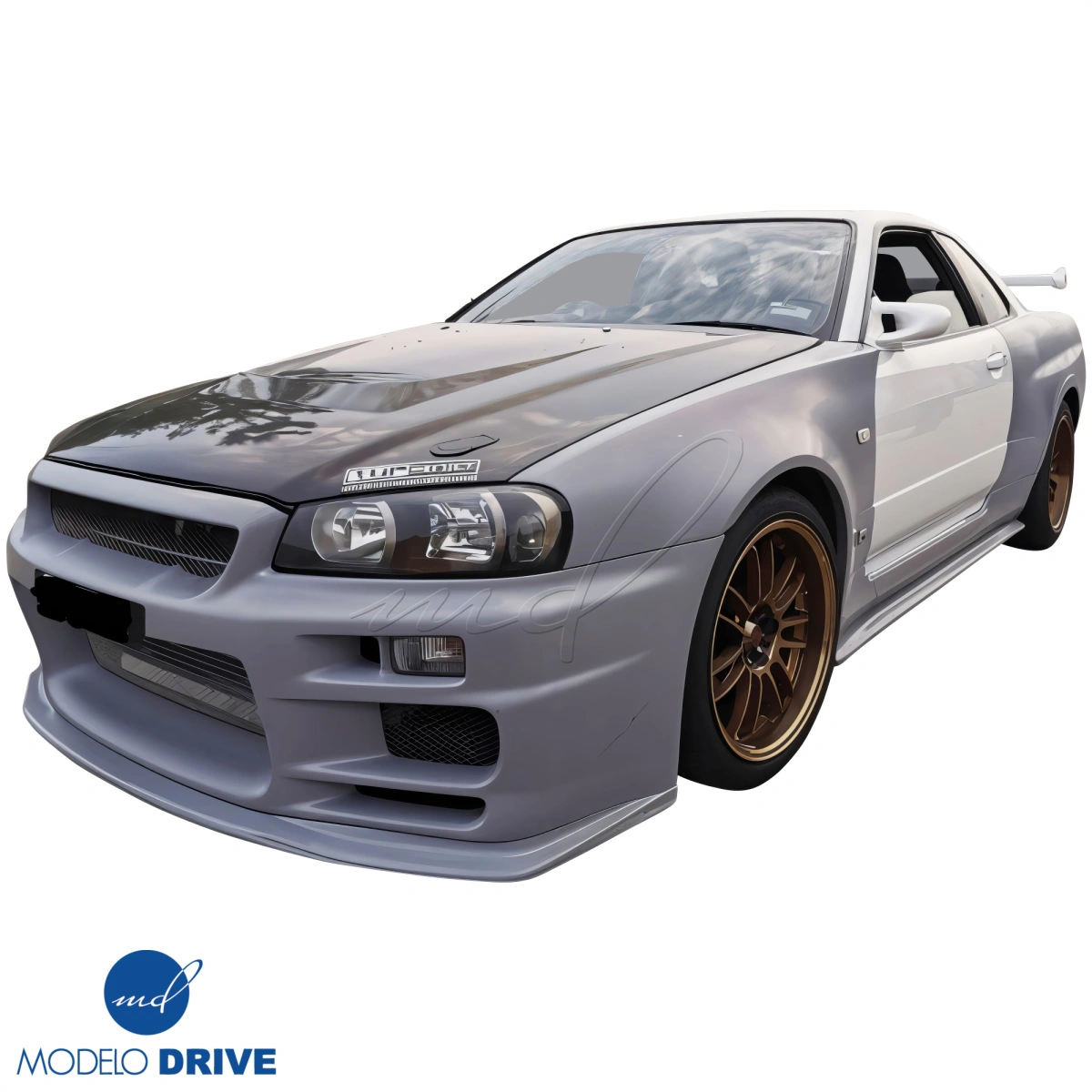 Modify your Nissan Skyline (R34) GTR 1999 with our Exterior/Diffusers - 10