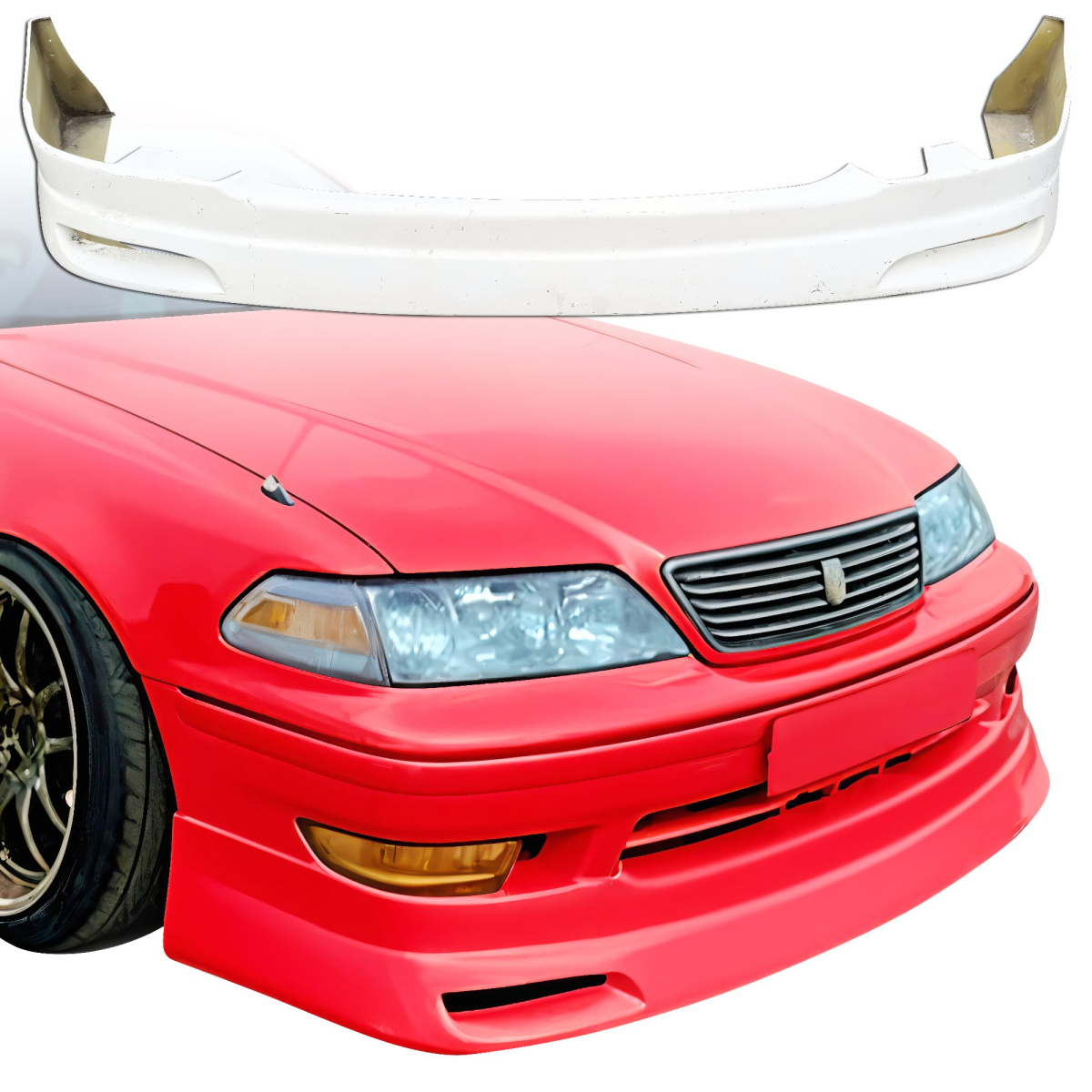 フェンスポFRP VSaero FRP MSPO Body Kit 4pc (JZX100) for Mark II Toyota 97