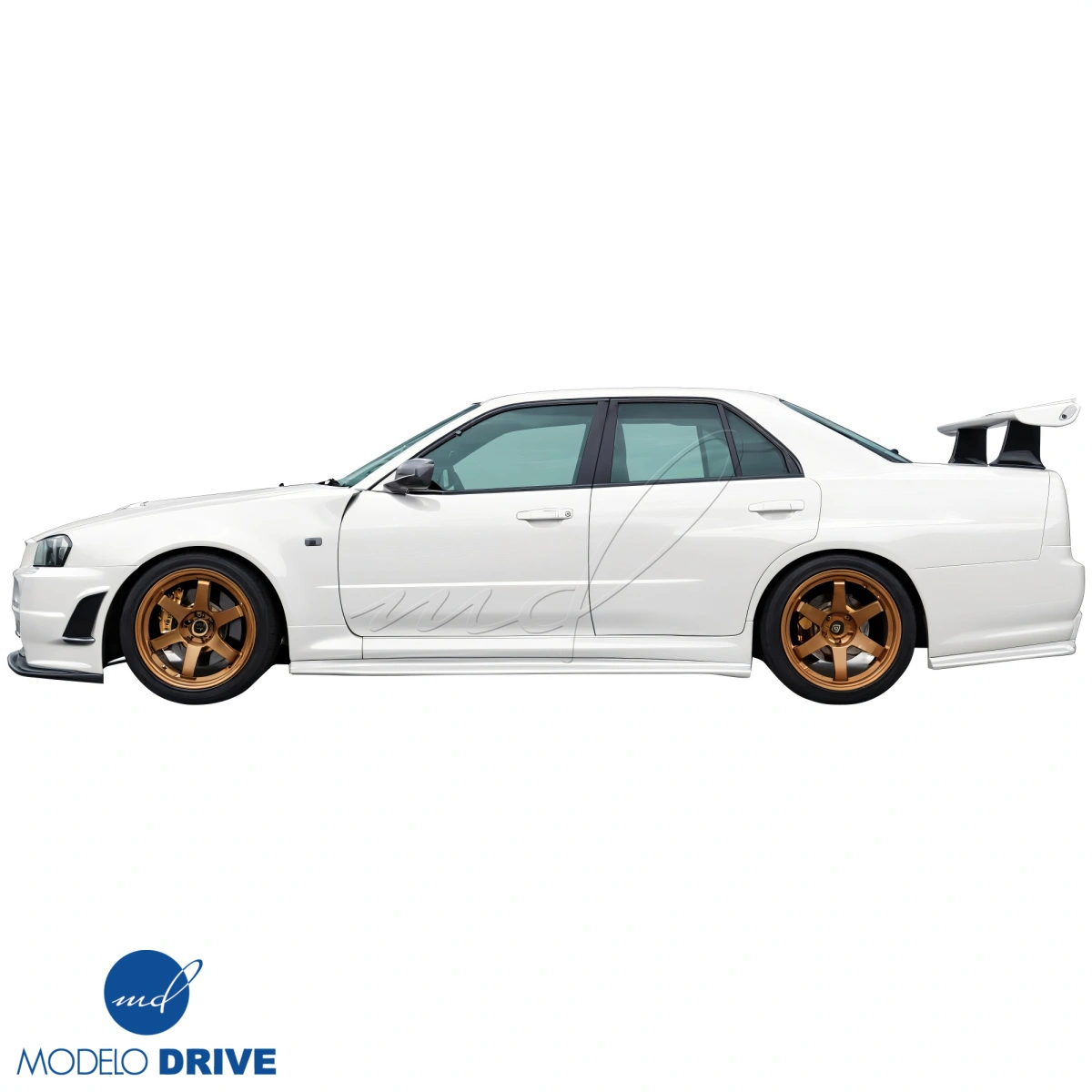 Modify your Nissan Skyline (R34) GTT 1999 with our Exterior/Side Skirts - 3