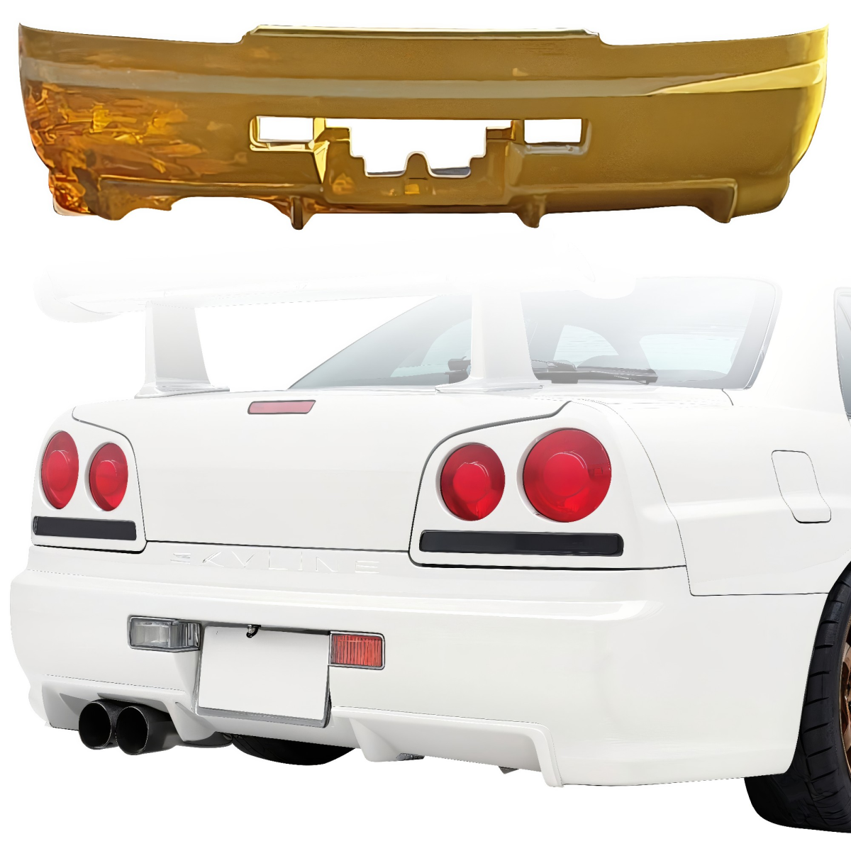 Modify your Nissan Skyline (R34) GTT 1999 with our Exterior/Rear Bumpers -