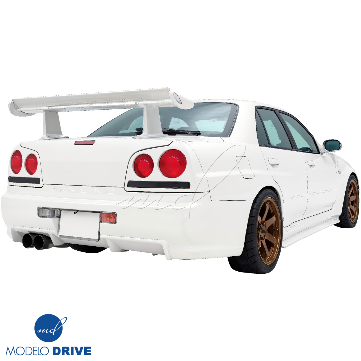 Modify your Nissan Skyline (R34) GTT 1999 with our Exterior/Rear Bumpers -