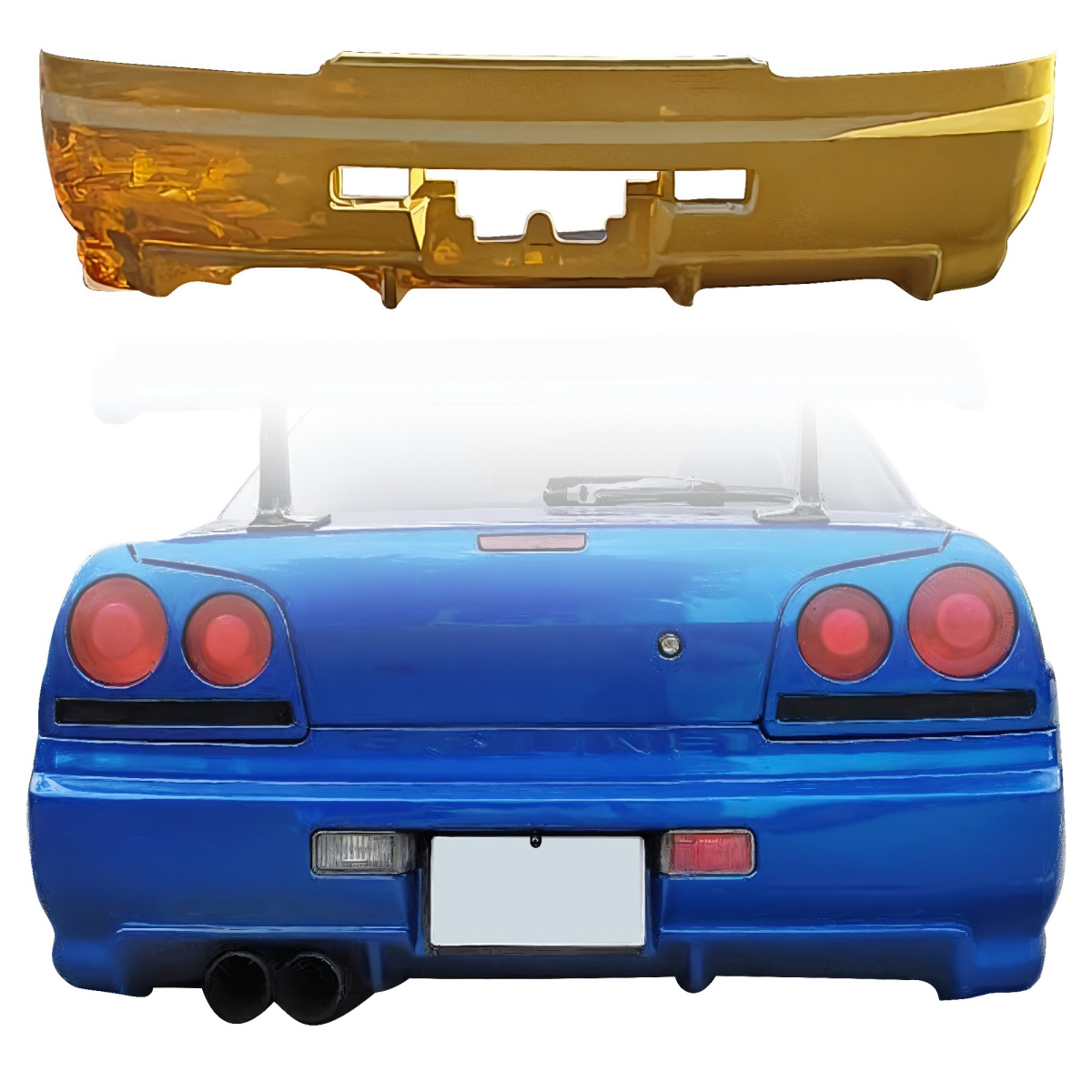 Modify your Nissan Skyline (R34) GTT 1999 with our Exterior/Rear Bumpers -