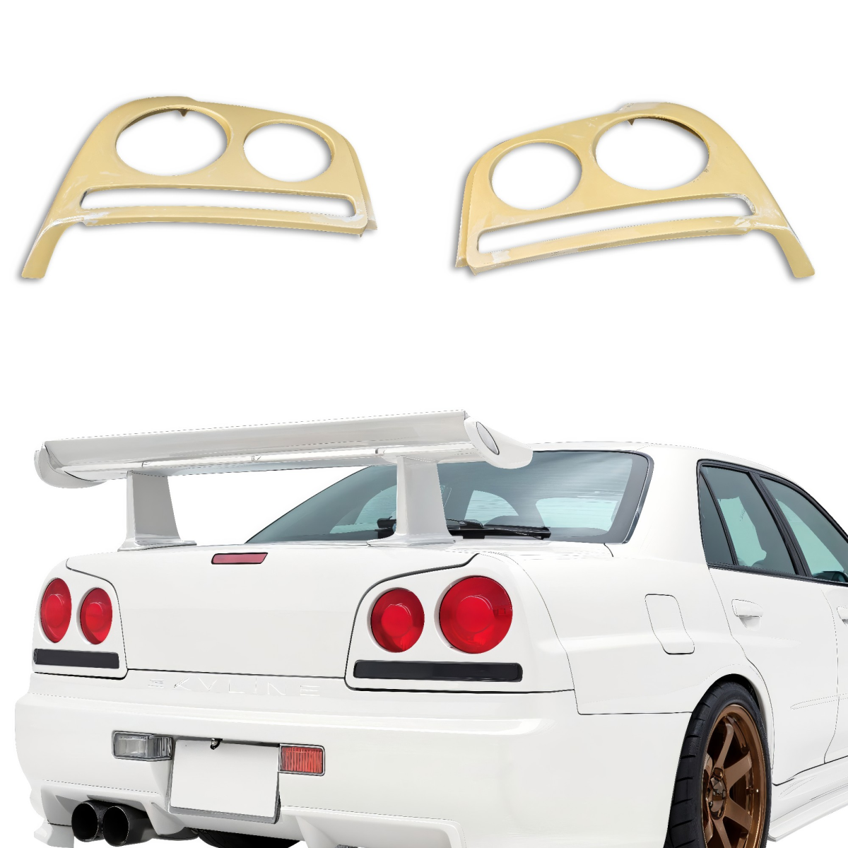 Modify your Nissan Skyline (R34) GTT 1999 with our Lighting/Headlights - 