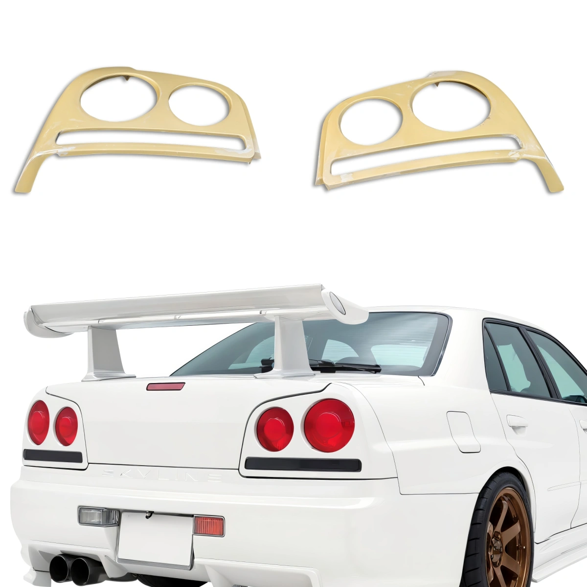 Modify your Nissan Skyline (R34) GTT 1999 with our Lighting/Headlights - 1
