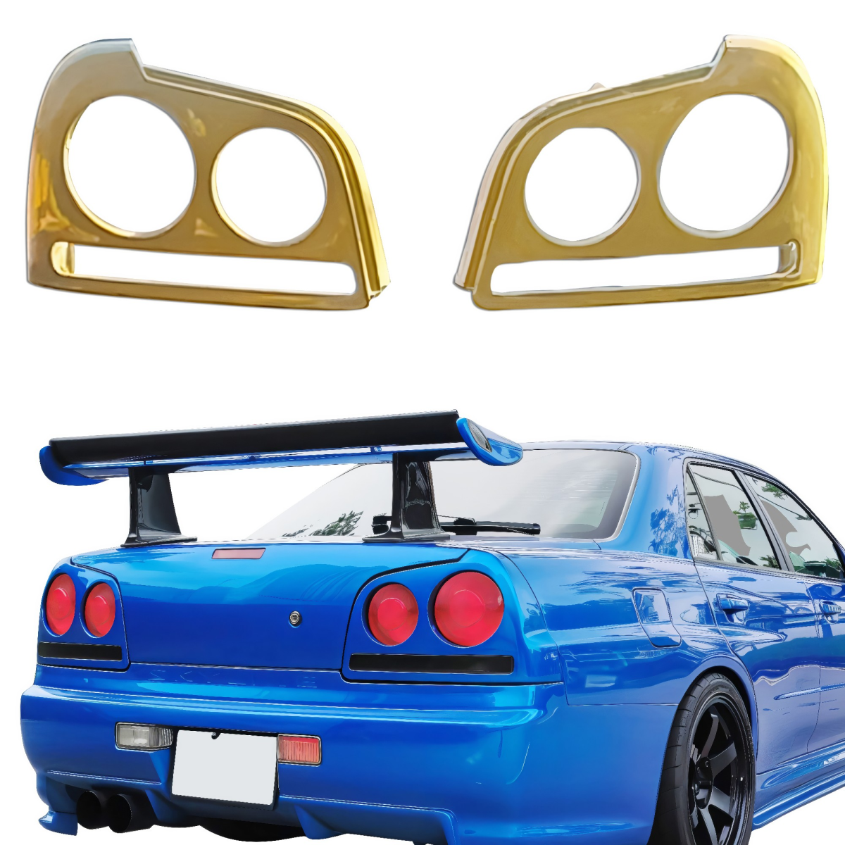 Modify your Nissan Skyline (R34) GTT 1999 with our Lighting/Headlights - 