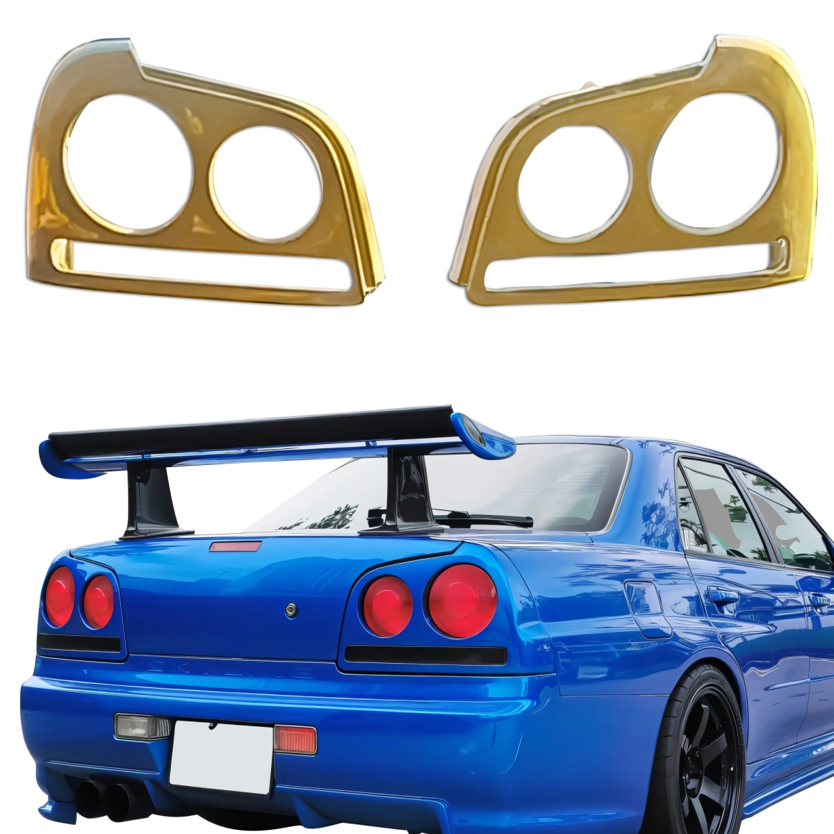 Modify your Nissan Skyline (R34) GTT 1999 with our Lighting/Headlights - 4