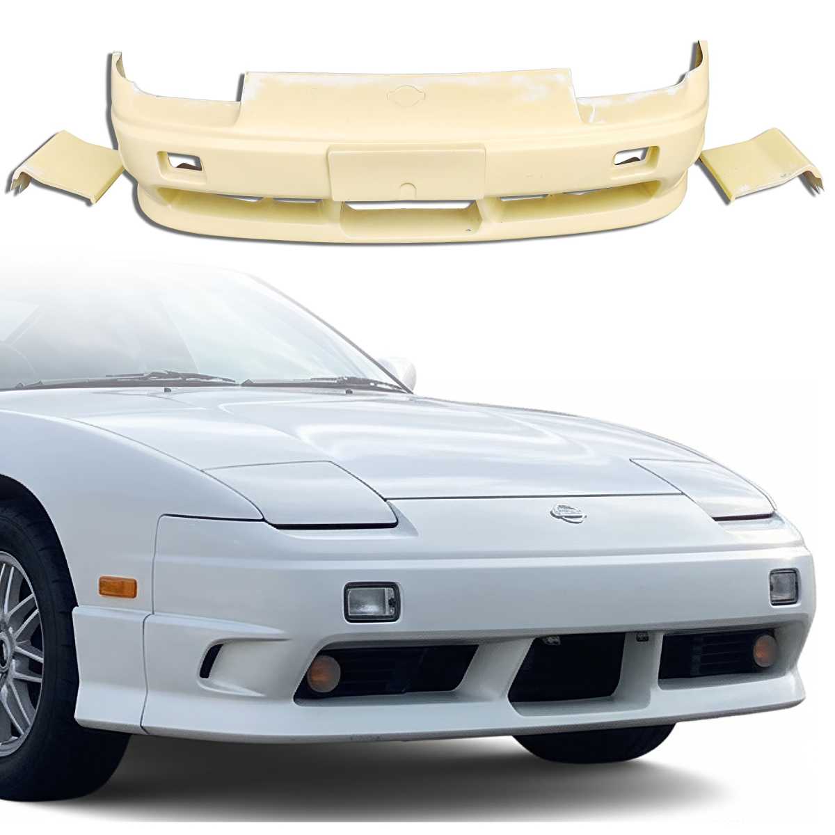Modify your Nissan 240SX 1989 with our Exterior/Front Bumpers -