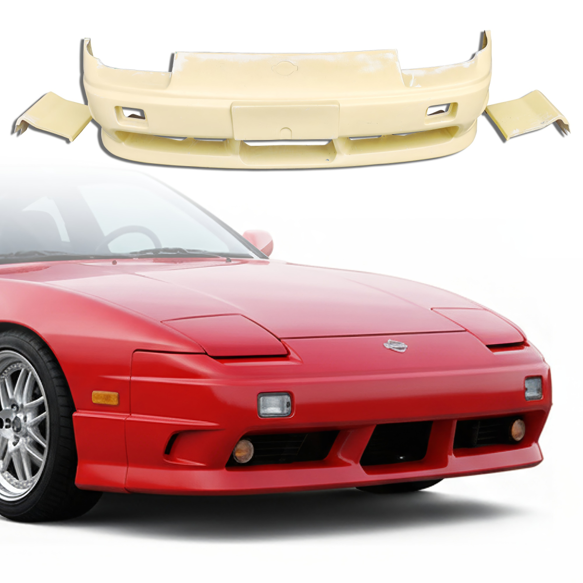 Modify your Nissan 240SX 1989 with our Exterior/Front Bumpers -