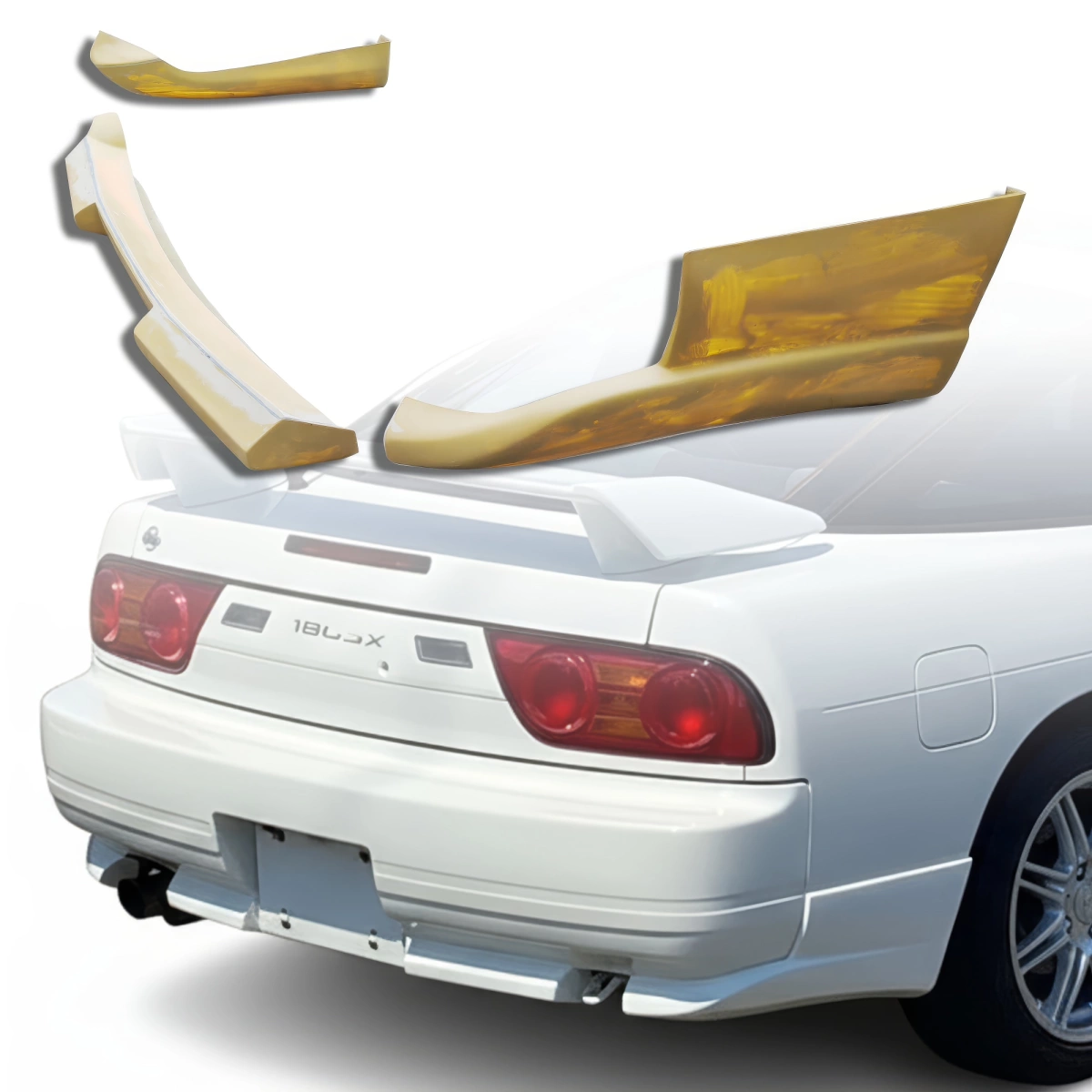 Modify your Nissan 240SX 1989 with our Exterior/Rear Lips - 1