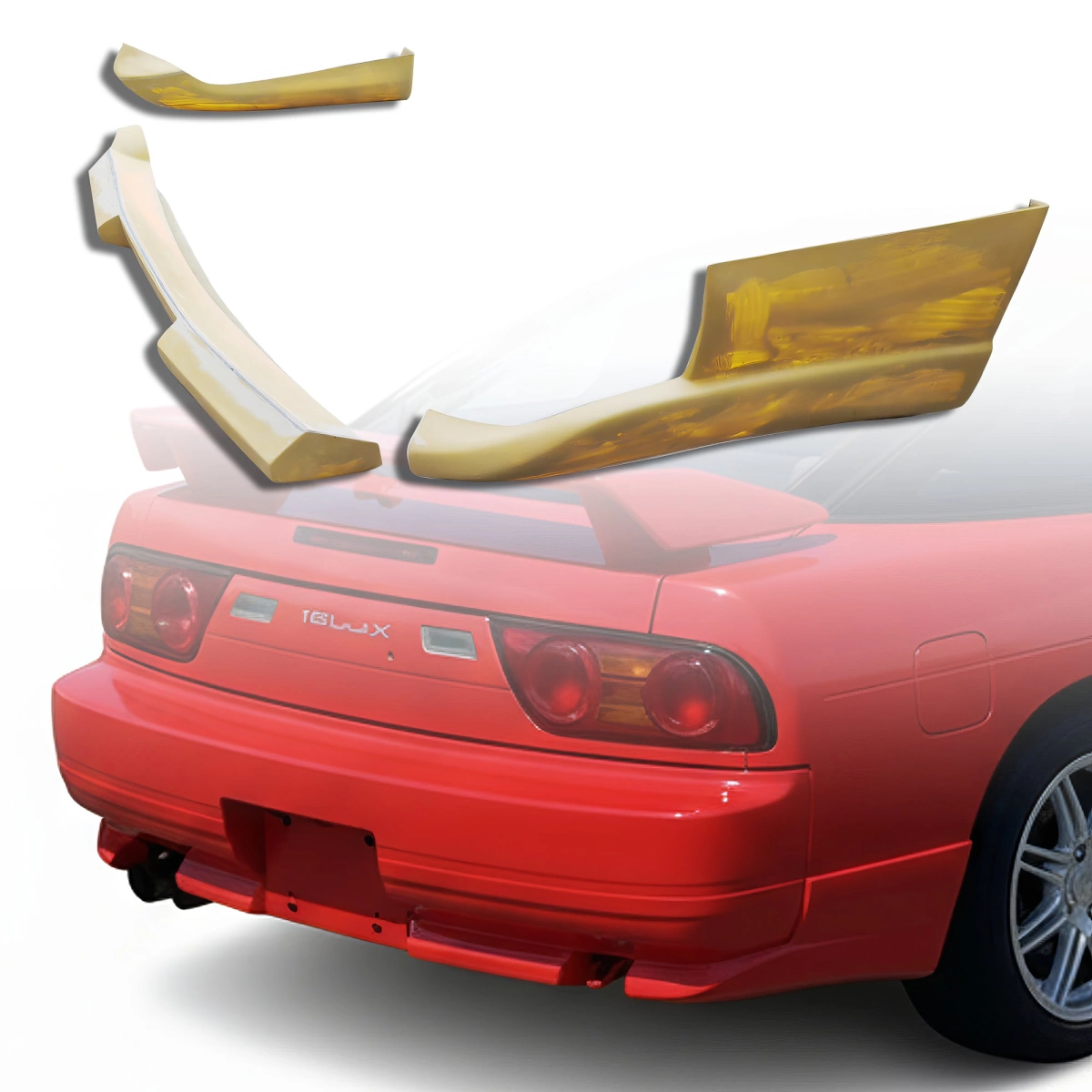 Modify your Nissan 240SX 1989 with our Exterior/Rear Lips - 8