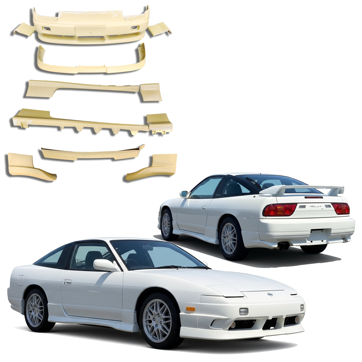 Modify your Nissan 240SX 1989 with our Exterior/Complete Body Kits - 