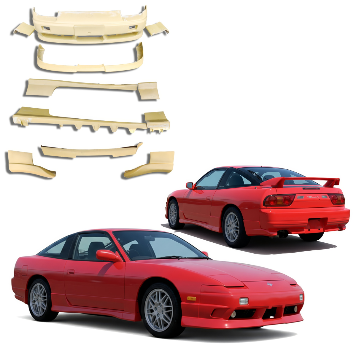 Modify your Nissan 240SX 1989 with our Exterior/Complete Body Kits - 