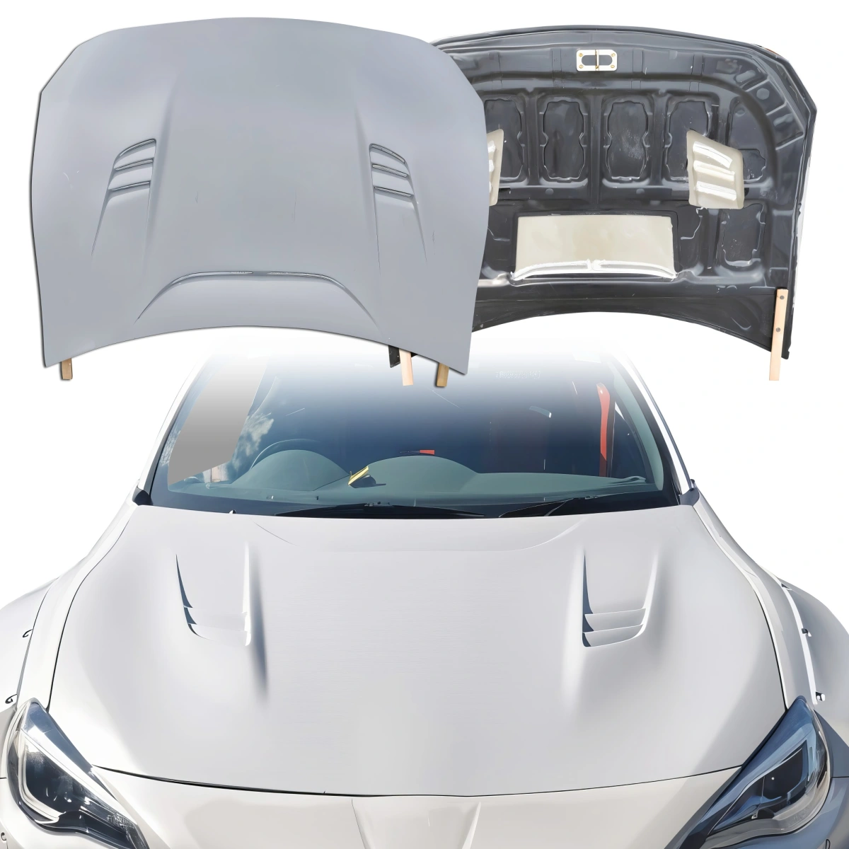 Modify your Toyota 86 2017 with our Exterior/Hoods - 1