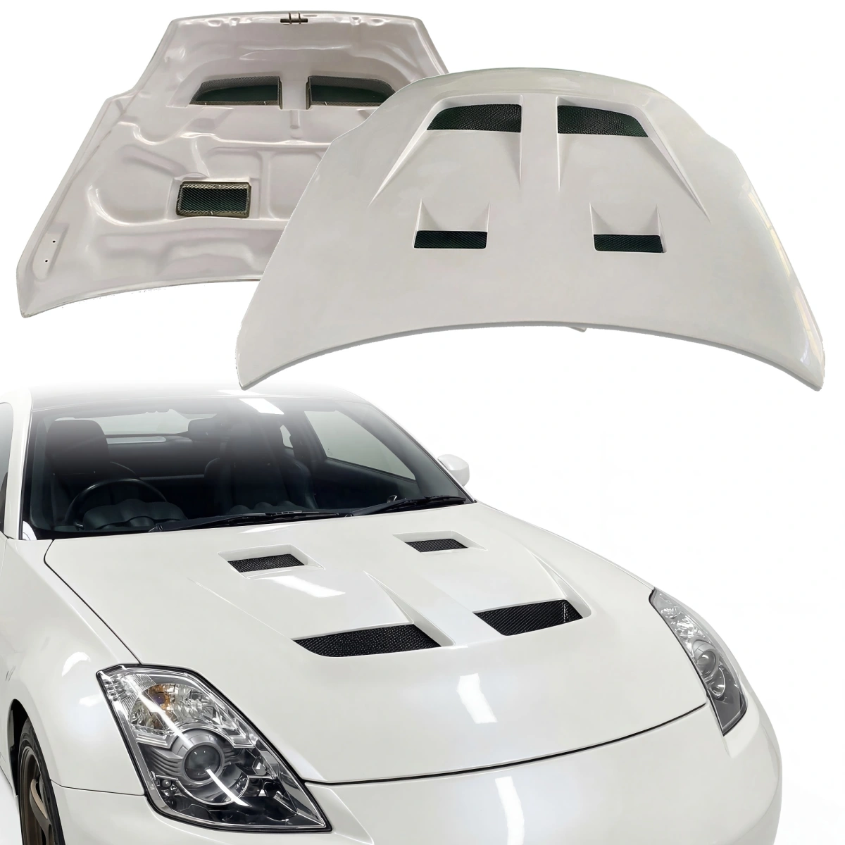 Modify your Nissan 350Z 2003 with our Exterior/Hoods - 1