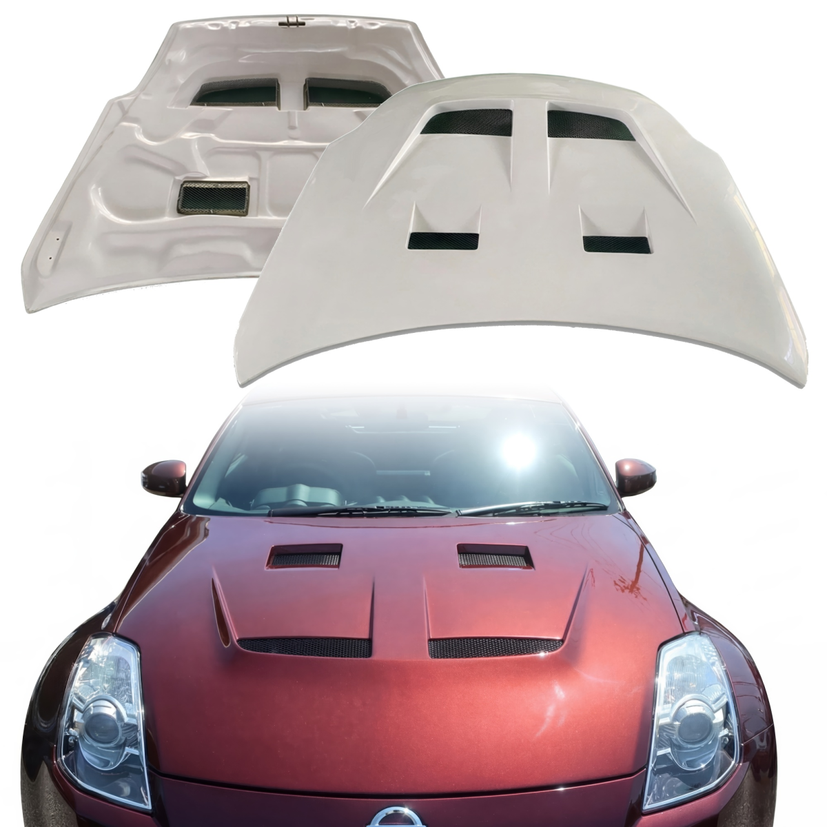 Modify your Nissan 350Z 2003 with our Exterior/Hoods - 