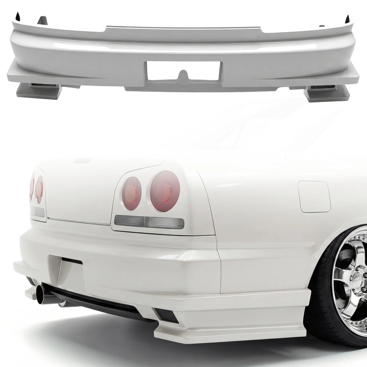Modify your Nissan Skyline (R34) GTT 1999 with our Exterior/Rear Bumpers - 1