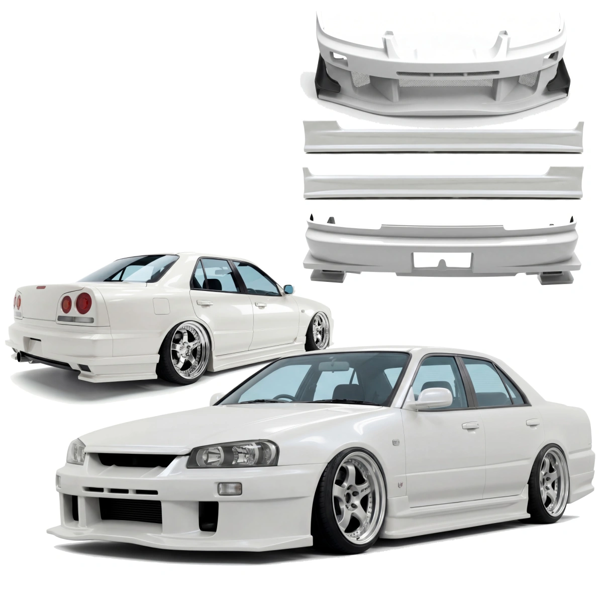 Modify your Nissan Skyline (R34) GTT 1999 with our Exterior/Complete Body Kits - 1