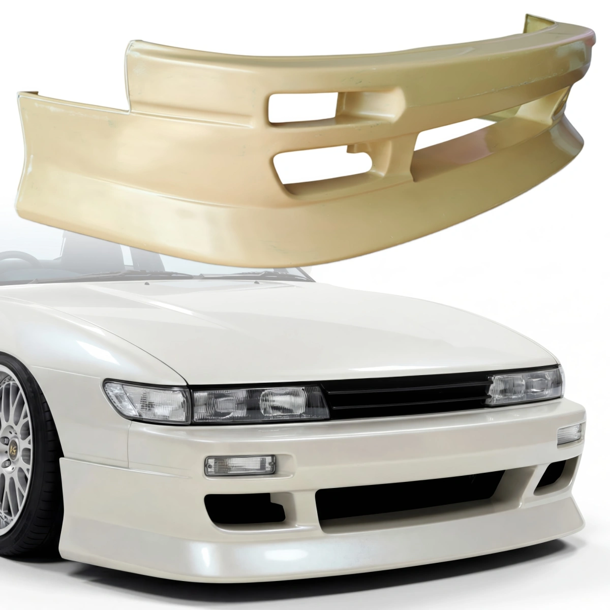 Modify your Nissan Silvia 1989 with our Exterior/Front Bumpers - 1