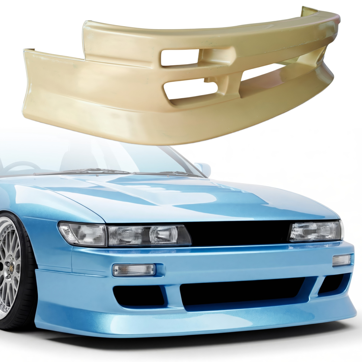 Modify your Nissan Silvia 1989 with our Exterior/Front Bumpers - 