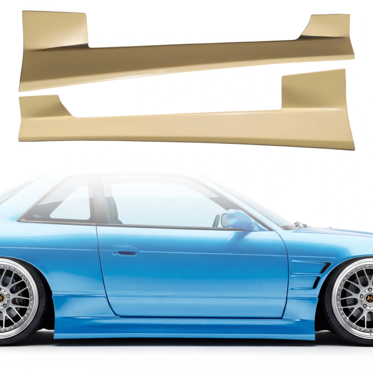 Modify your Nissan Silvia 1989 with our Exterior/Side Skirts - 5