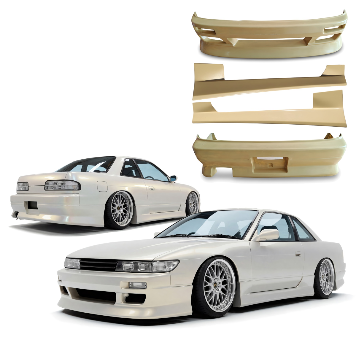 Modify your Nissan Silvia 1989 with our Exterior/Complete Body Kits - 