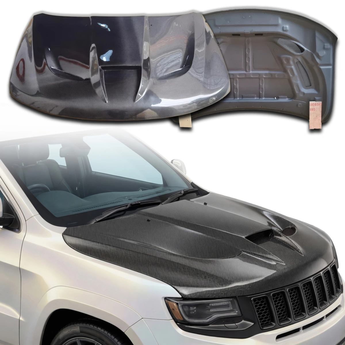 Modify your Jeep Cherokee 2011 with our Exterior/Hoods - 1
