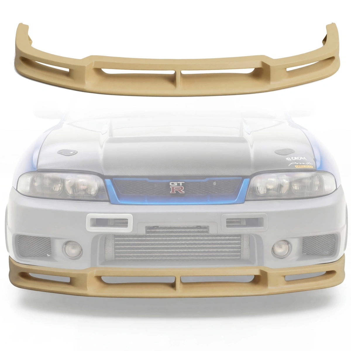 Modify your Nissan Skyline (R33) GTR 1995 with our Exterior/Front Lips - 5
