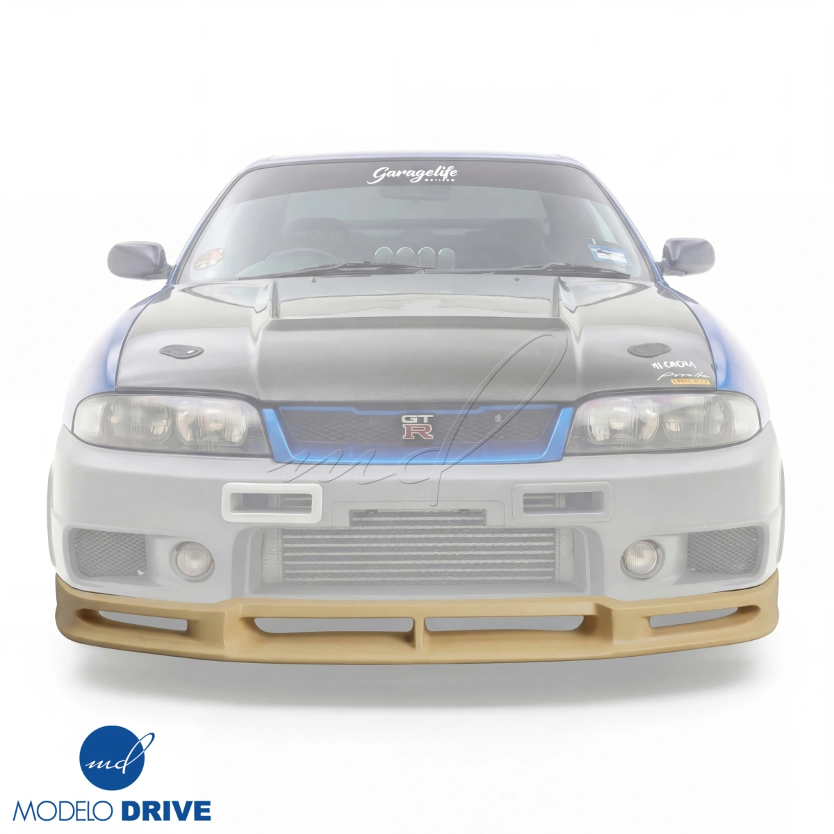 Modify your Nissan Skyline (R33) GTR 1995 with our Exterior/Front Lips - 6