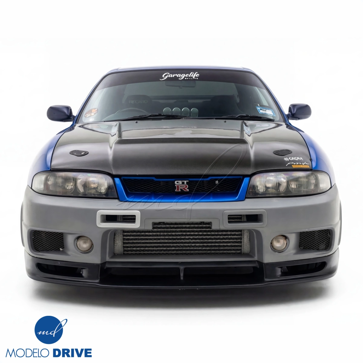 Modify your Nissan Skyline (R33) GTR 1995 with our Exterior/Front Lips - 8