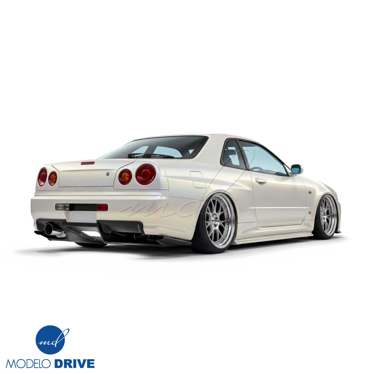 Modify your Nissan Skyline (R34) GTR 1999 with our Exterior/Diffusers - 3