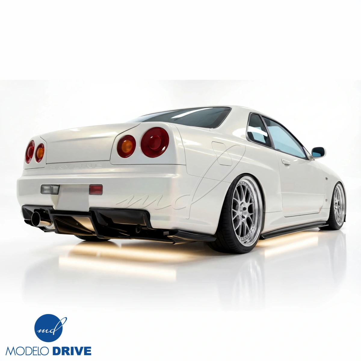 Modify your Nissan Skyline (R34) GTR 1999 with our Exterior/Diffusers - 7