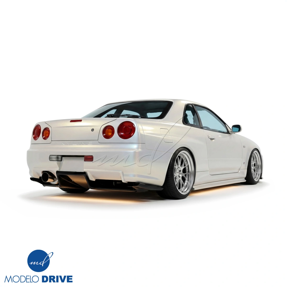 Modify your Nissan Skyline (R34) GTR 1999 with our Exterior/Diffusers - 8