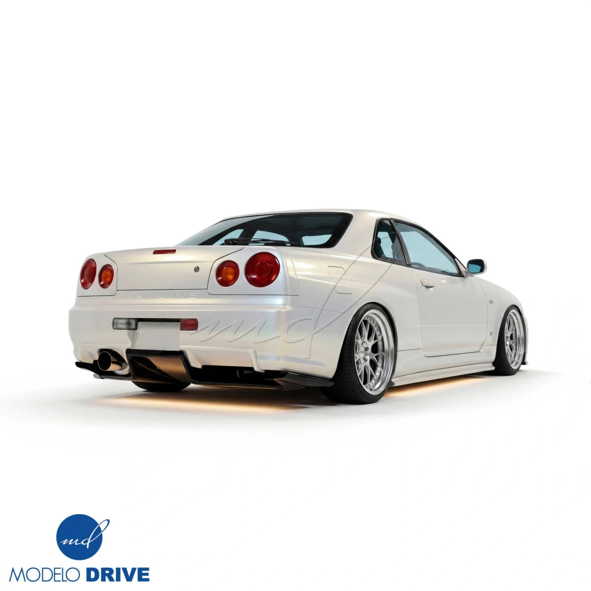 Modify your Nissan Skyline (R34) GTR 1999 with our Exterior/Diffusers - 11