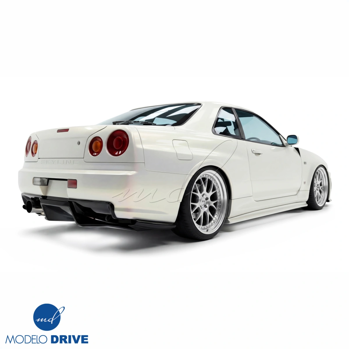 Modify your Nissan Skyline (R34) GTR 1999 with our Exterior/Diffusers - 12