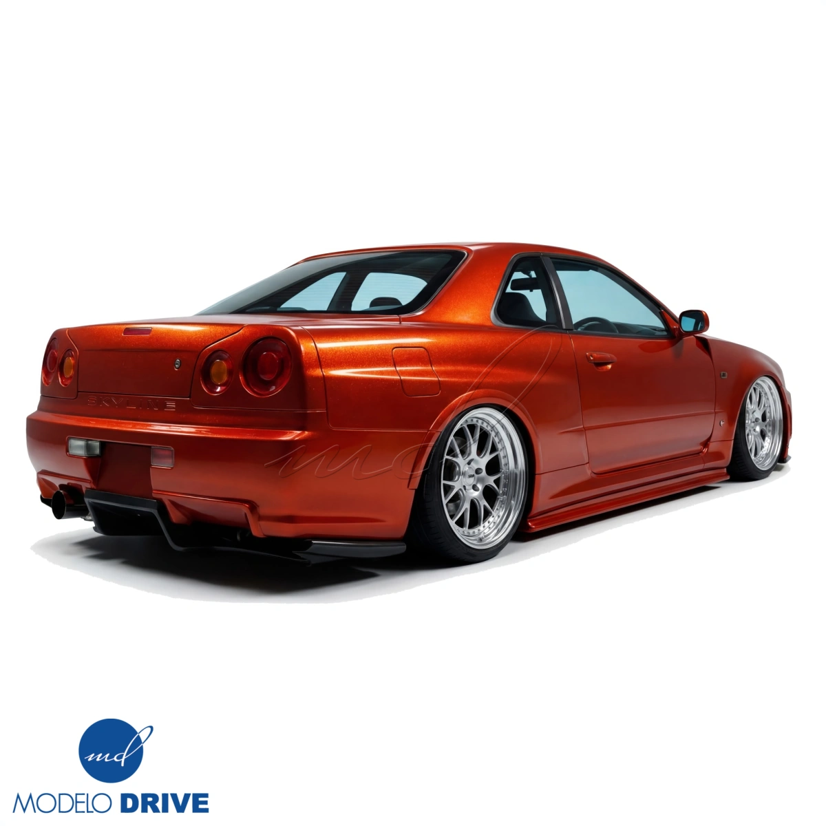 Modify your Nissan Skyline (R34) GTR 1999 with our Exterior/Diffusers - 14