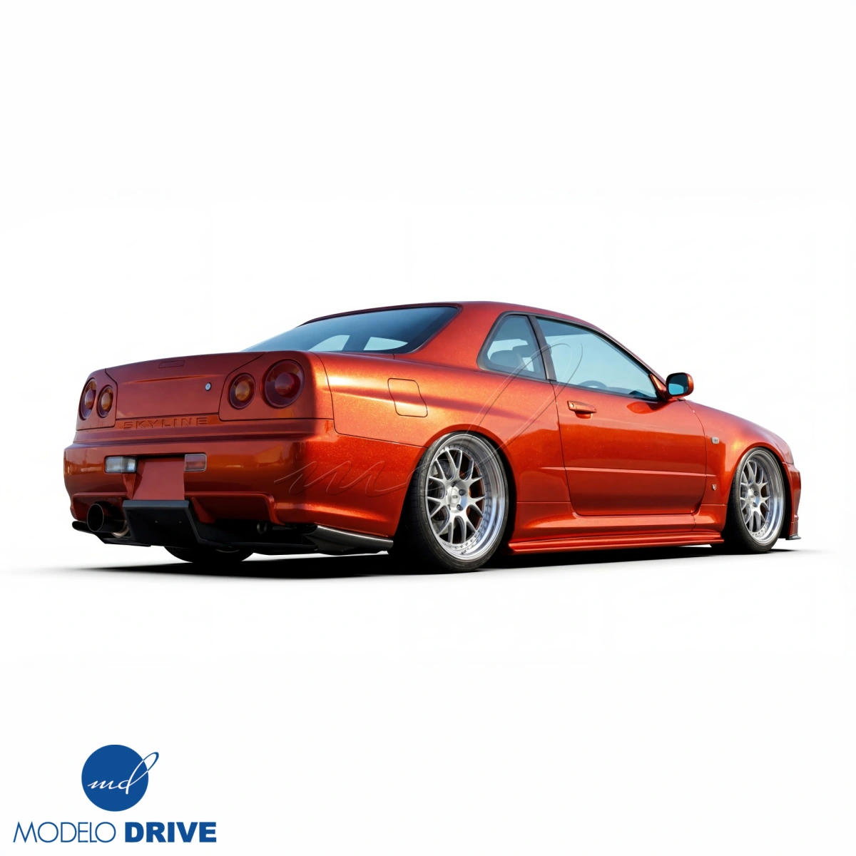 Modify your Nissan Skyline (R34) GTR 1999 with our Exterior/Diffusers - 22