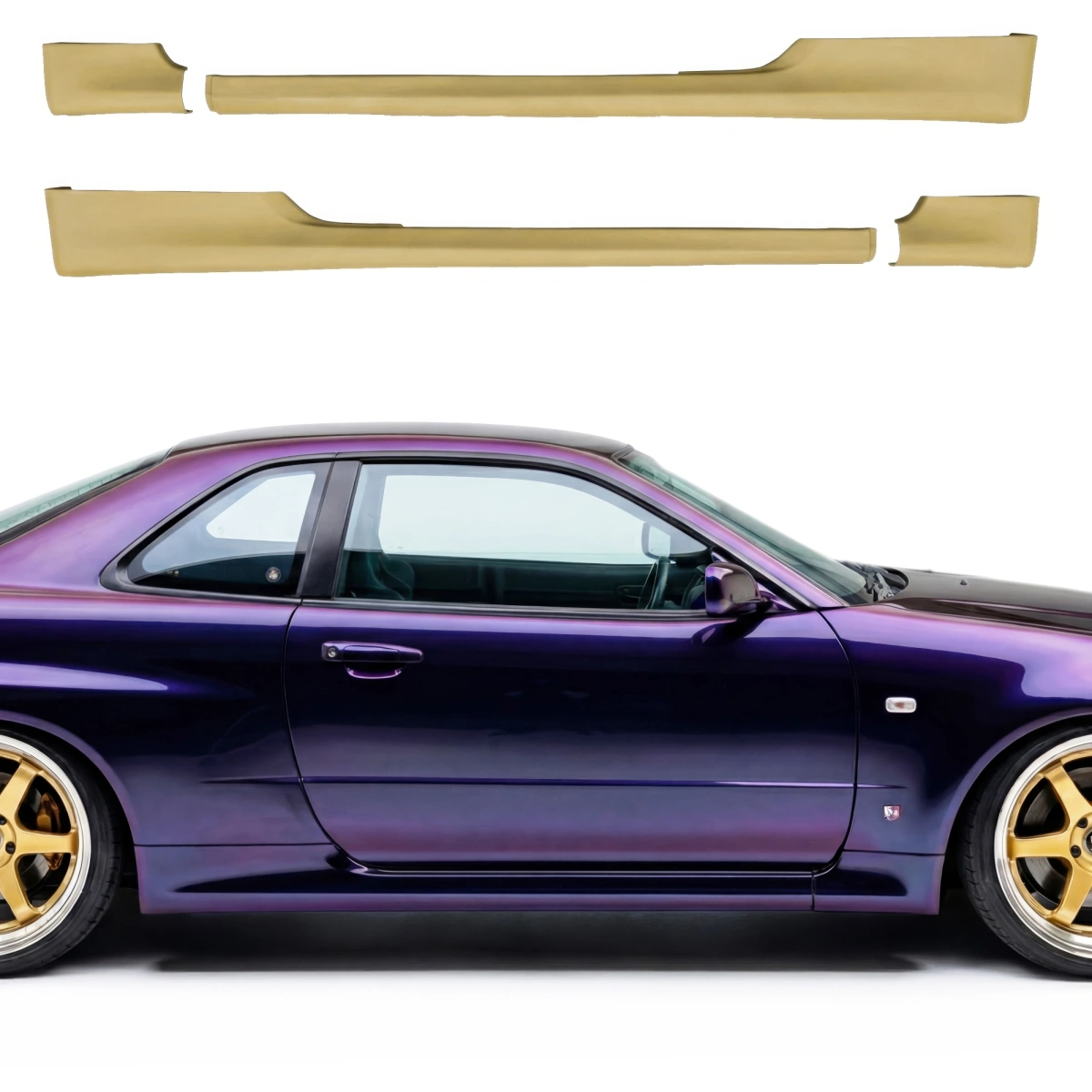 Modify your Nissan Skyline (R34) GTR 1999 with our Exterior/Side Skirts - 11