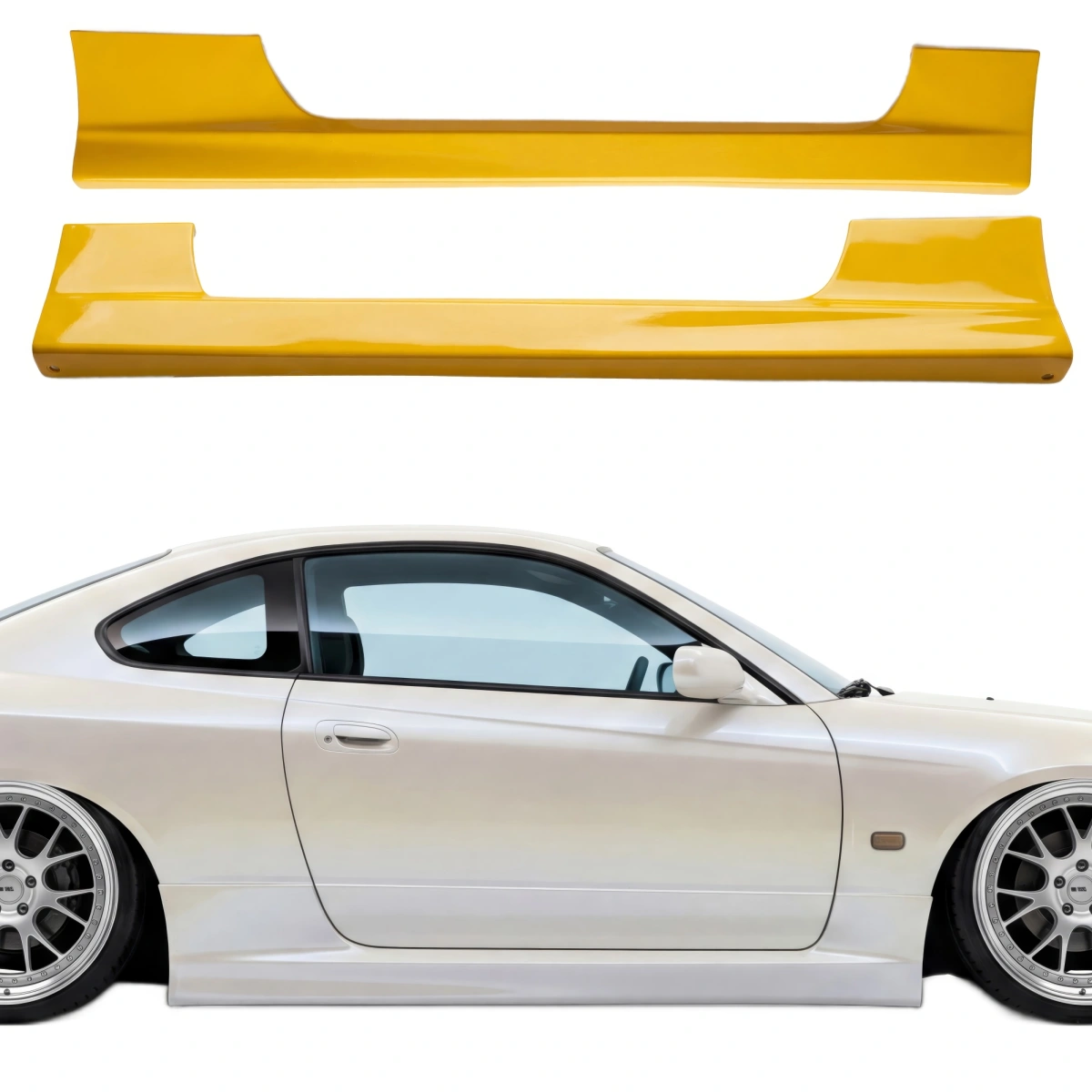 Modify your Nissan Silvia 1999 with our Exterior/Side Skirts - 1