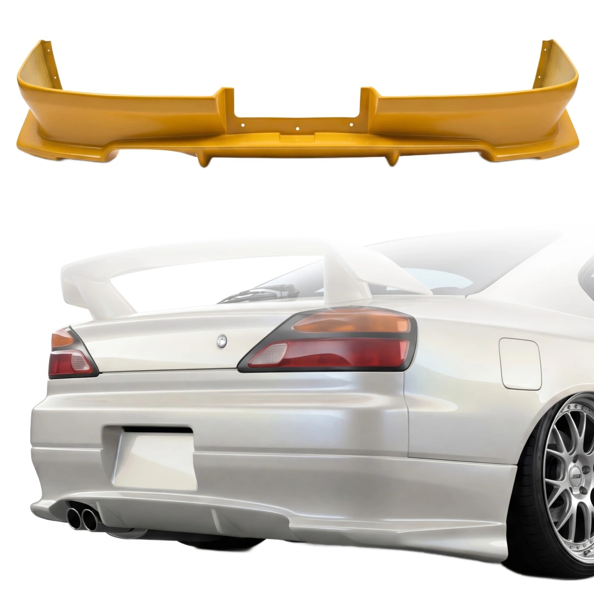 Modify your Nissan Silvia 1999 with our Exterior/Rear Lips - 1