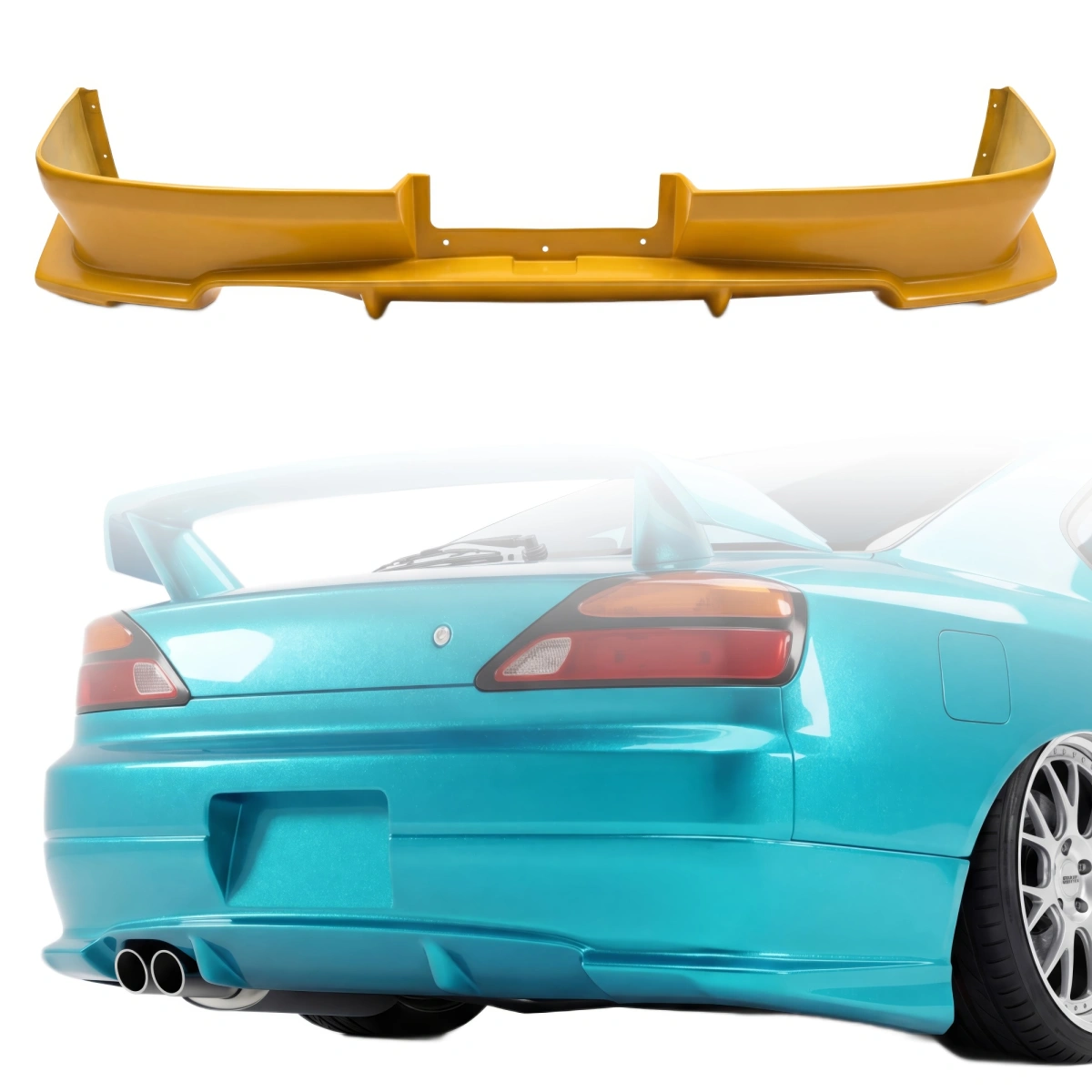 Modify your Nissan Silvia 1999 with our Exterior/Rear Lips - 8