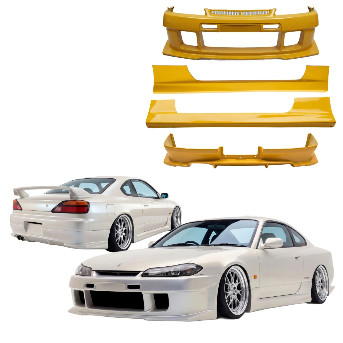 Modify your Nissan Silvia 1999 with our Exterior/Complete Body Kits - 1