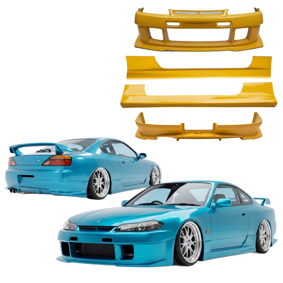 Modify your Nissan Silvia 1999 with our Exterior/Complete Body Kits - 3
