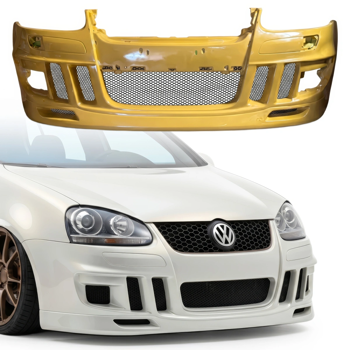Modify your Volkswagen Rabbit 2006 with our Exterior/Front Bumpers - 1