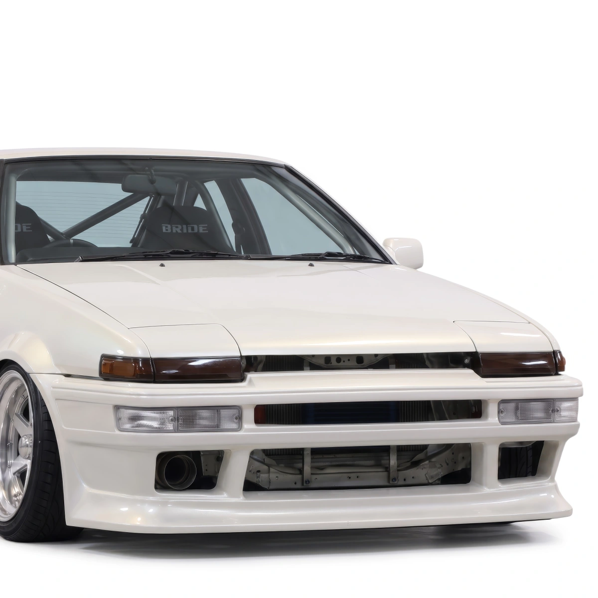 Modify your Toyota Corolla 1984 with our Exterior/Front Bumpers - 1