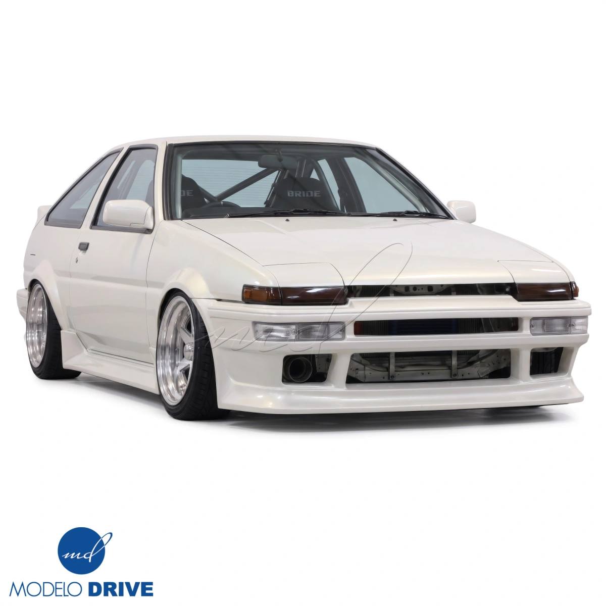 Modify your Toyota Corolla 1984 with our Exterior/Front Bumpers - 2