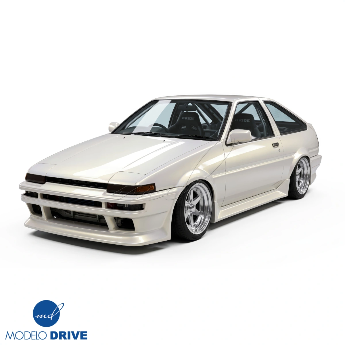 Modify your Toyota Corolla 1984 with our Exterior/Front Bumpers - 3