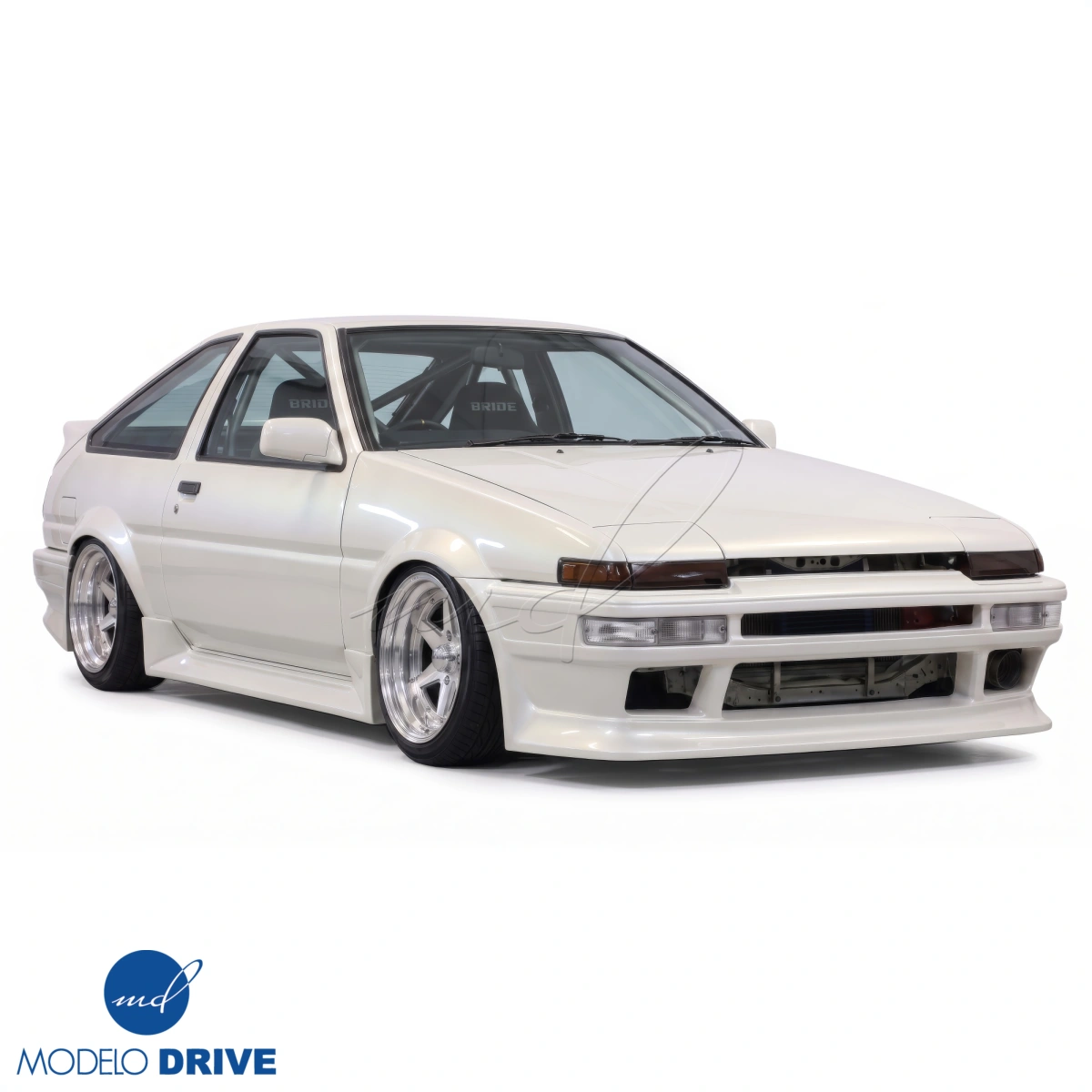 Modify your Toyota Corolla 1984 with our Exterior/Front Bumpers - 6